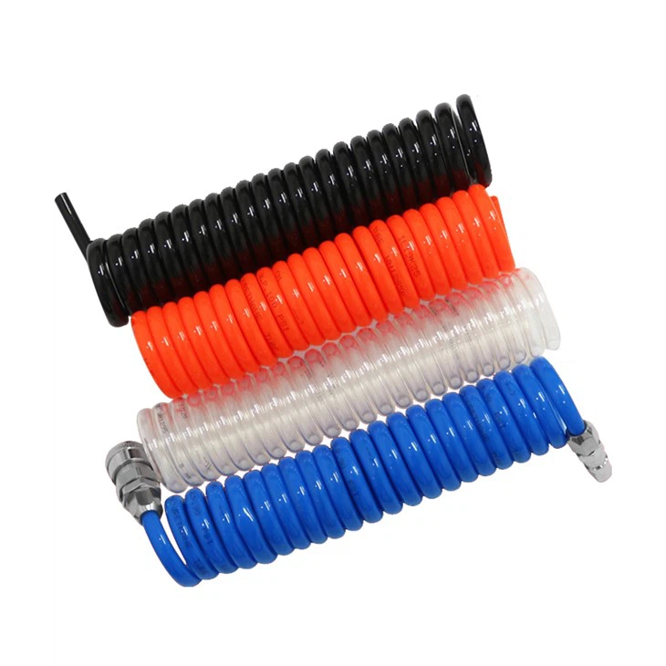 Pu spirālveida šļūtenes caurule