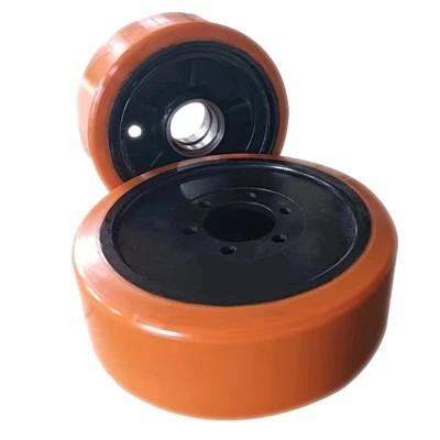 3 Black Polyurethane Wheel